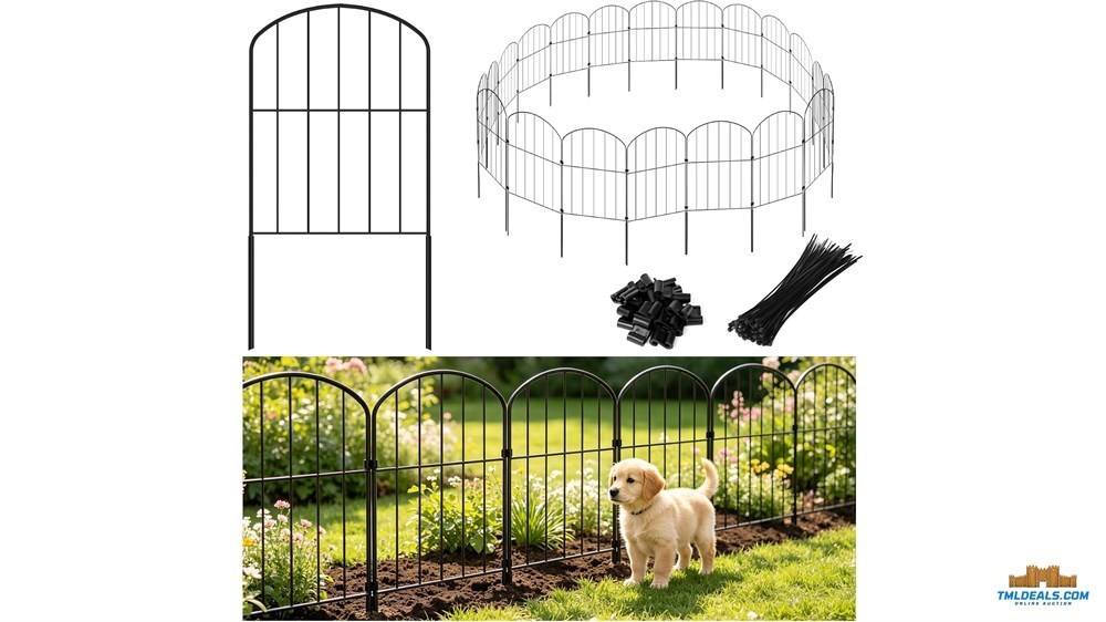 Tmldeals.com - Decorative Garden Fence 20 Panels