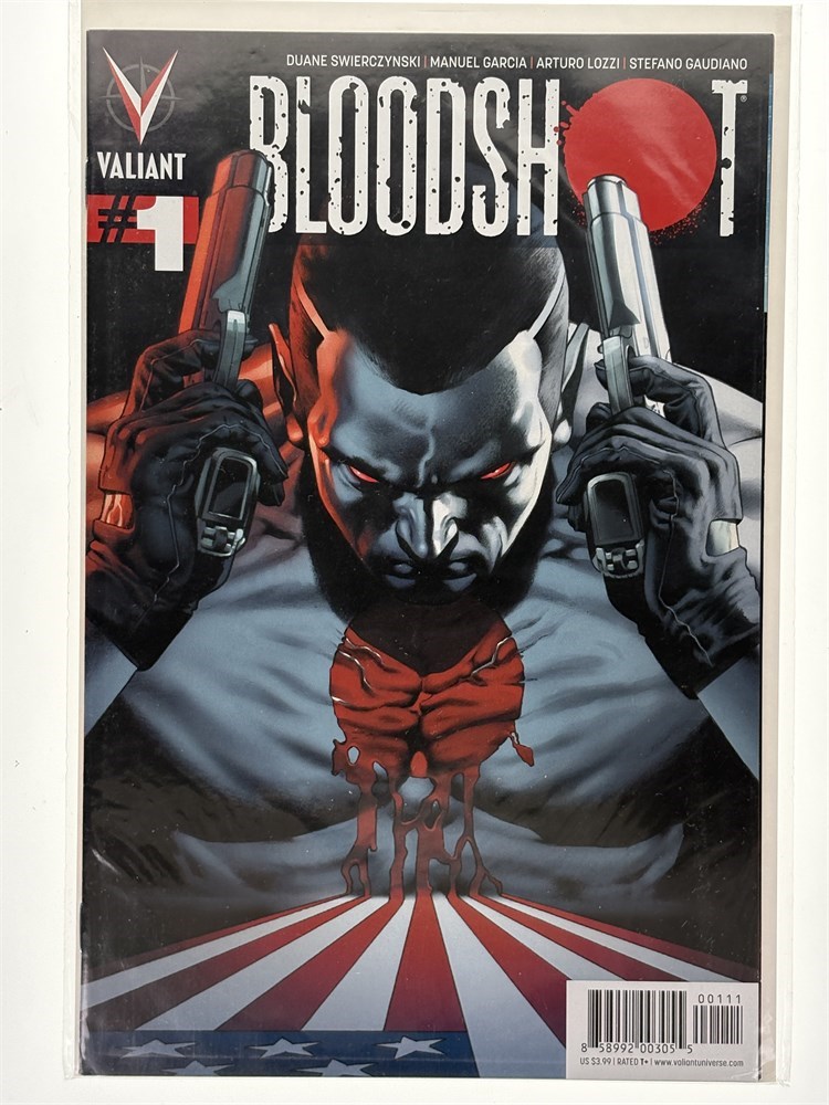 Tmldeals.com - Valiant Comics: Bloodshot (3rd Series) #1
