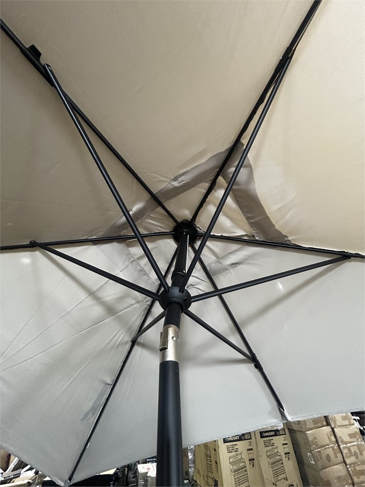 hampton bay 10 ft. aluminum market auto tilt patio umbrella PatioKingdom 9FT Outdoor Umbrella, Autotilt This 10 ft Hampton Bay 6.5 ft. x