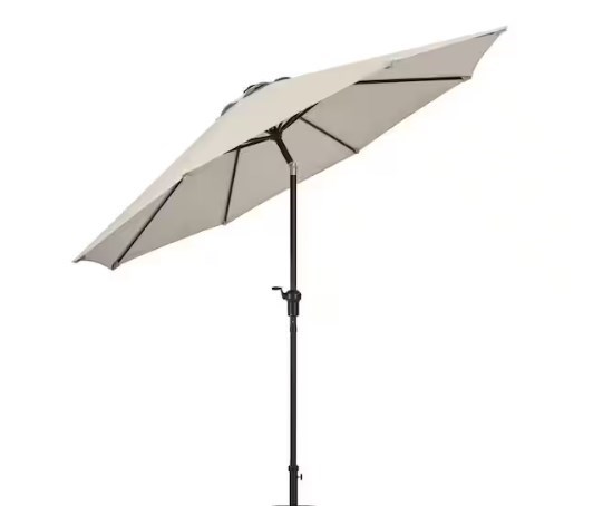 hampton bay 8 ft aluminum parasol patio umbrella PURPLE LEAF 8' x 8' Excellent 240 GSM UV Protection Beige Enhance your outdoor experience with the PURPLE LEAF Patio Umbrella Hopkinton 13FT Rectangular Market Umbrella