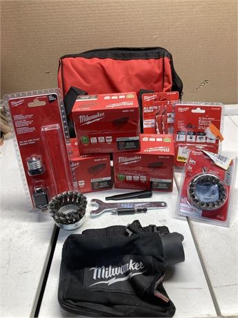 Tmldeals.com - MISCELLANEOUS MILWAUKEE LOT OF 10 ITEMS