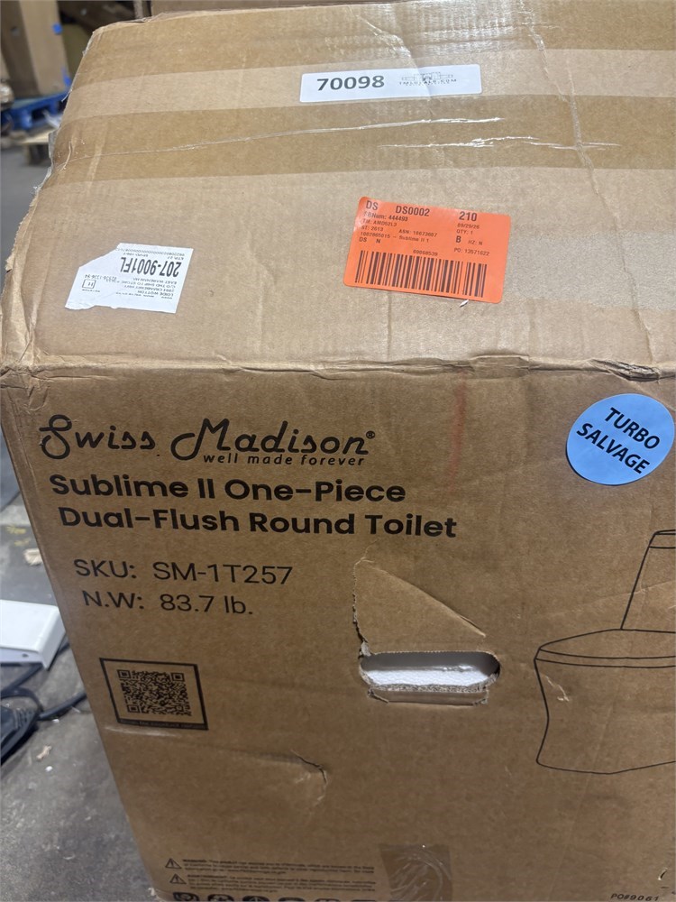 Sublime Material Tmldeals.com - Swiss Madison Sublime II 1-Piece 1.1/1.6 GPF Dual Flush ...