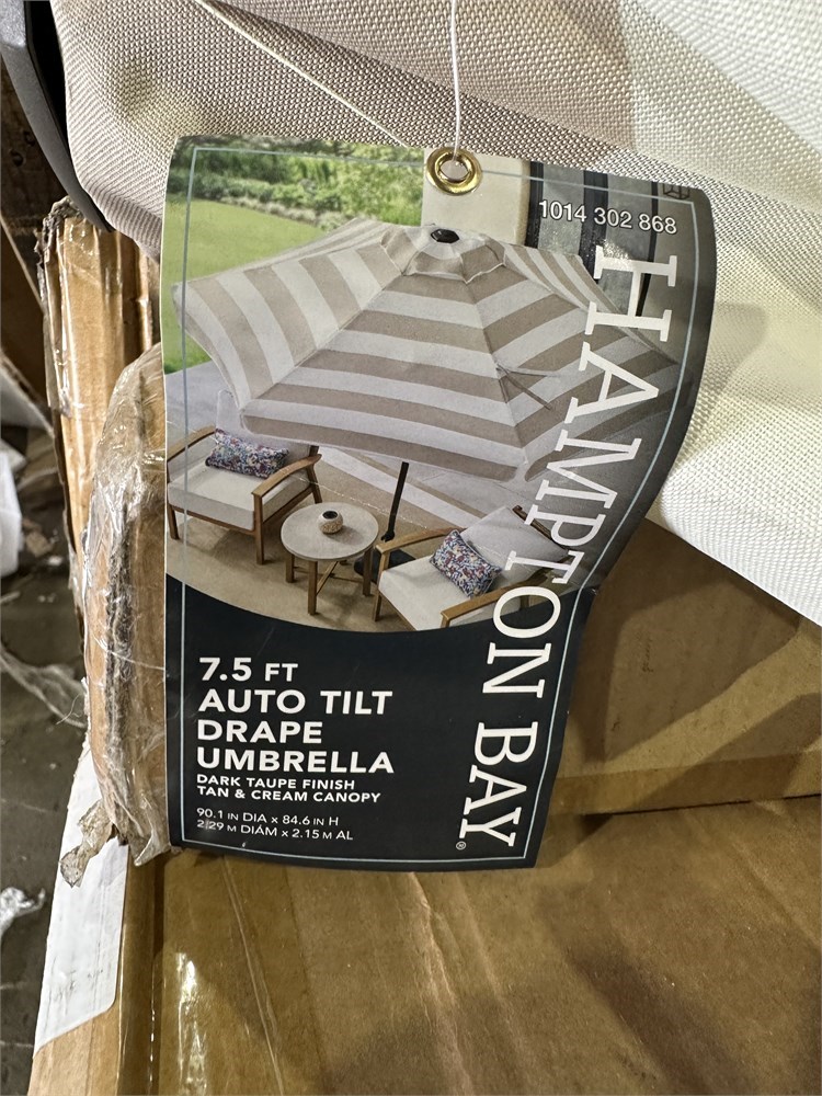 hampton patio umbrella 2.2m NALA Outdoor Co Made with quality materials Hampton Bay 11ft LED Round