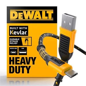 Tmldeals.com - DEWALT 6 ft. Reinforced Braided Cable for Micro-USB